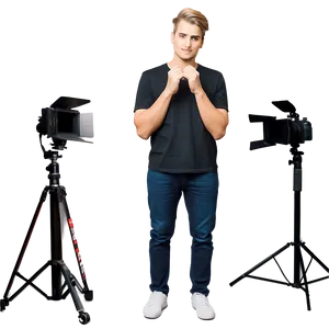 Youtuber Behind The Scenes PNG Bjo PNG