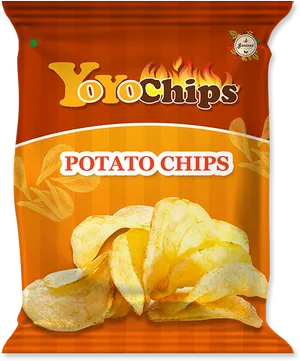 Yoyo Chips Potato Chips Package PNG image