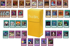 Yu Gi Oh Deck Collection Yellow Box PNG image