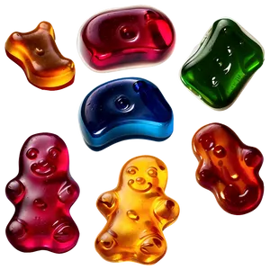 Yummy Gummy Candy PNG Dhe30