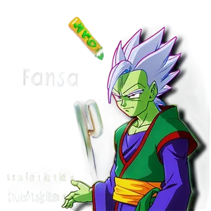 Zamasu Evil Smirk Png 21 PNG image