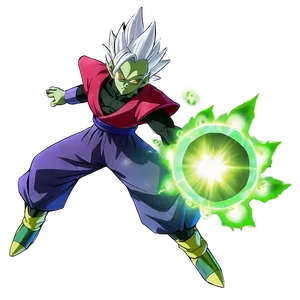 Zamasu Final Form Artwork Png 06262024 PNG image