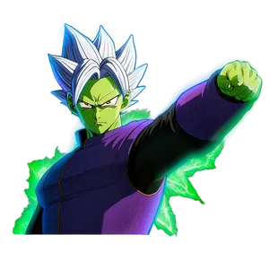 Zamasu Intense Battle Scene Png Tex82 PNG image