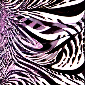 Zebra Print In Abstract Waves Png Jkf72 PNG image