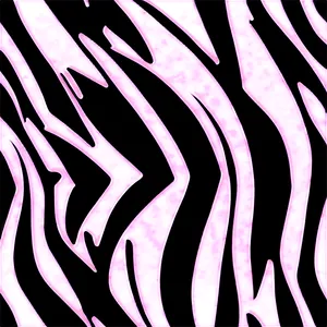 Zebra Print With Stars Png 06272024 PNG image