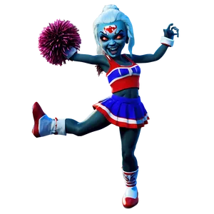 Zed Disney Zombies Cheerleader Dance PNG 06282024 PNG