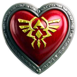 Zelda Heart Container Design Png 14 PNG image