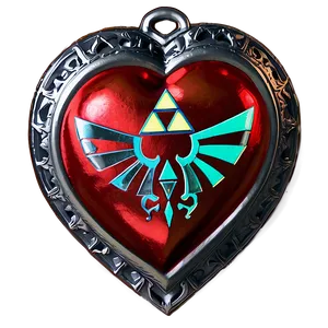 Zelda Heart Container Png 06262024 PNG image