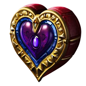Zelda Heart Container Rarity PNG 06262024