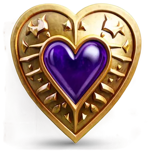 Zelda Heart Container Rarity PNG 06262024