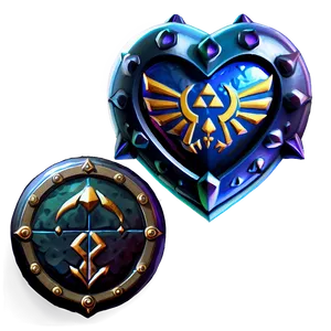 Zelda Heart Container Rarity PNG Jku