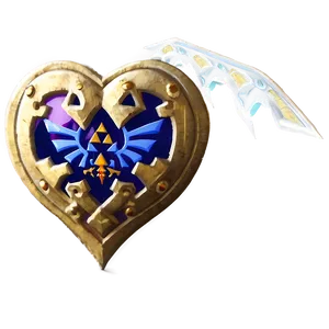 Zelda Heart Transparent Background Png 06262024 PNG image