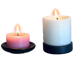 Zen Candlestick Ambiance PNG 06262024