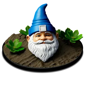 Zen Garden Gnome Png 06132024 PNG image