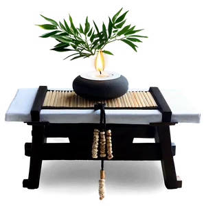 Zen Meditation Altar PNG 06242024 PNG