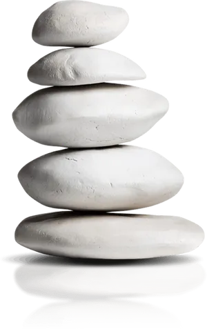 Zen Stone Stack Spa Wellness Balance