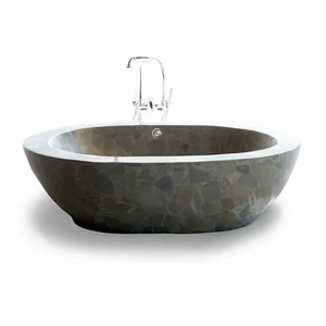 Zen Style Stone Bathtub PNG Ygx PNG