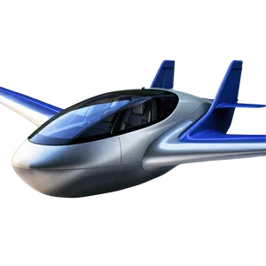 Zero Emission Flying Car PNG 64