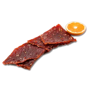 Zesty Orange Beef Jerky PNG Tah69 PNG