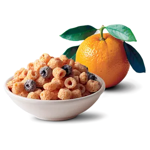 Zesty Orange Cereal Png Qxa47 PNG image
