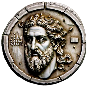 Zeus Ancient Greek Coin PNG 05242024 PNG