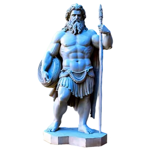 Zeus Ancient Statue Png Eyi68 PNG image