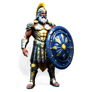 Zeus In Battle Armor PNG 05242024 PNG