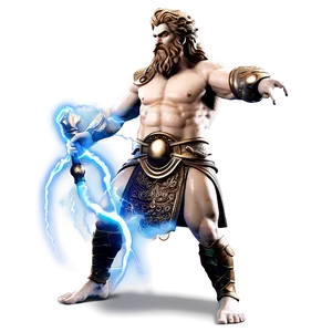 Zeus Smiting Enemies PNG 91 PNG