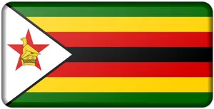 Zimbabwe National Flag PNG image