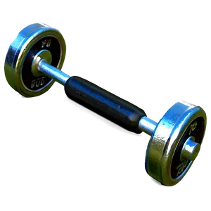 Zinc-coated Barbell PNG 05212024