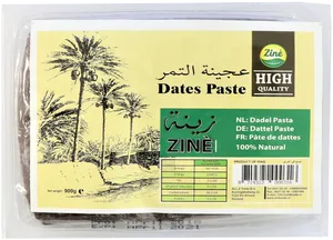 Zine Dates Paste Packaging PNG image