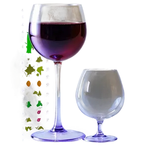 Zinfandel Wine Glass Png 05242024 PNG image