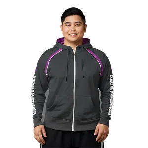Zip Up Athletic Hoodie PNG Itv29 PNG