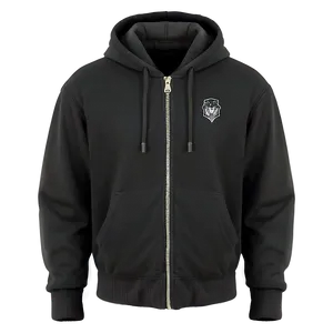 Zip Up Hoodie With Fur PNG Nee PNG