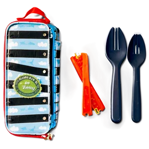 Zipper Lunchbox PNG Msg
