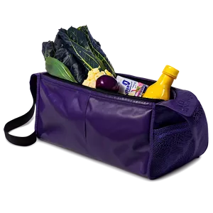 Zippered Grocery Bag PNG 06132024