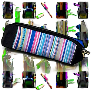 Zippered Pencil Case PNG 06292024