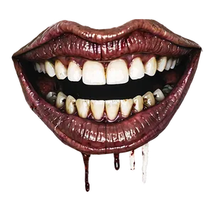 Zombie Apocalypse Mouth PNG 44