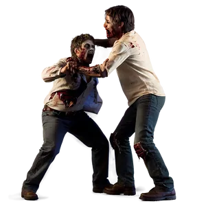 Zombie Attack Scene PNG 11 PNG
