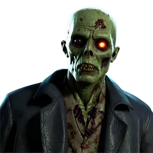 Zombie Detective Character Png Kkk PNG image