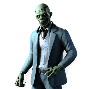 Zombie Detective Character PNG Ojx PNG