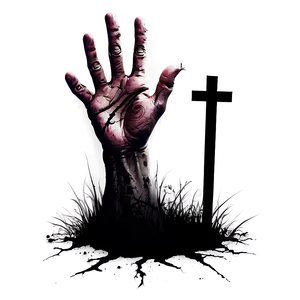 Zombie Hand In Grave Png Mew19 PNG image