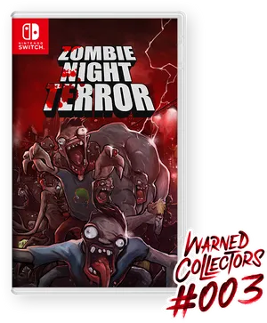 Zombie Night Terror Nintendo Switch Cover Art PNG