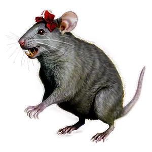 Zombie Rat Png 05042024 PNG image