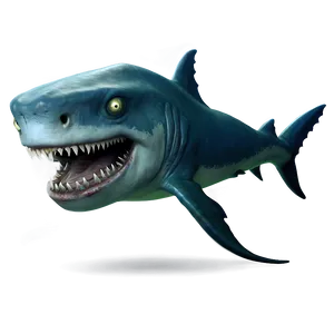 Zombie Shark Cartoon Png 98 PNG image