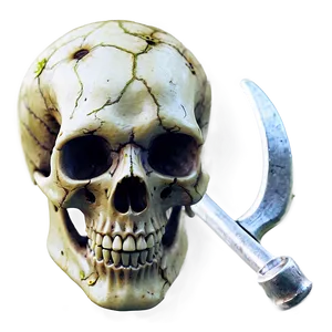 Zombie Skull And Bones Png 64 PNG image