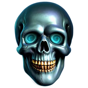 Zombie Skull Icon Png B PNG image