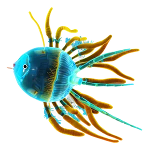 Zooplankton 3d Model PNG 06292024 PNG