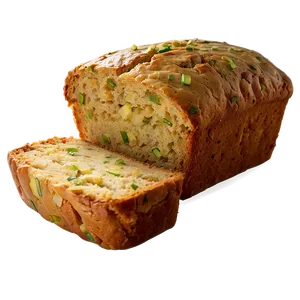 Zucchini Bread Loaf PNG 20